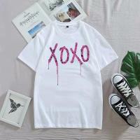 ราคา Kpop Somi XOXO เสื้อยืดกึ่ง Unisex s-5xl (28878257470)