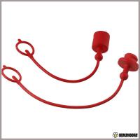 ราคา BENJMOORE ฝาครอบกันฝุ่นไฮดรอลิก, พลาสติก 1/2 ISO-B Hydraulic Coupler Dust Cap, พร้อมถ้วยดูดท่อสีแดง Coupler ข้อต่อไฮดรอลิก (44607159131)