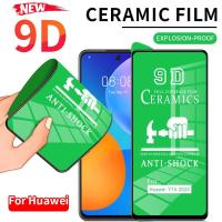 ราคา ฟิล์มเซรามิค Huawei (แบบใส)ตกไม่แตก บิดได้ งอได้ กันรอยหน้าจอ P20 P30 Lite Nova 10 9 7 SE 3i 5T 8i 7I Y70 Y90 Y7P Y6P Y5P Y7A Y7 Pro Y9 Prime 2019 Y9S Y6s Y7a Honor 8X (13934351627)