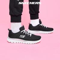 ราคา Skechers สเก็ตเชอร์ส รองเท้า ผู้หญิง Sport Graceful Shoes - 12615-BKW (28611708482)