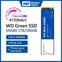 ราคา WD SN580 500GB/1TB SSD WD Blue M.2 Pcie4.0 NVME Laptop/PC M.2 2280 SSD 4150MB/S（รับประกันสามปี） (27290038570)