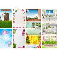 ราคา ฉากถ่ายรูปผ้า 3ง พิมพ์ฉากสตูดิโอสดใส สําหรับ28562<แถมตะขอ+กิ๊บแขวน> (43023148346)