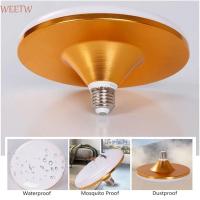 ราคา Weekw หลอดไฟ LED, 15W 20W 30W 40W 50W 60W 80W E27 UFO LED โคมไฟ, Spotlight Lampada Super Bright 220V LED โคมไฟเพดาน (29910819745)