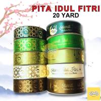 ราคา ริบบิ้น EID al-Fitr 1 นิ้ว / ริบบิ้นผ้าซาติน EID Mubarak ขนาด 2.5 ซม. ต่อม้วน (48655330978)
