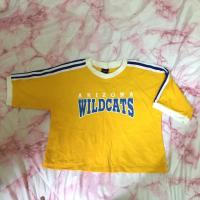 ราคา เสื้อยืดสีเหลือง เอวลอย (3418012258)