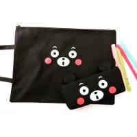 ราคา คู่ละ 250฿ แฟ้ม A4+กระเป๋าดินสอ คุมะมง (41853428)