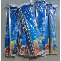 ราคา หลอดสแตนเลสแบบงอ พร้อมแปรงล้างหลอด (25623959800)