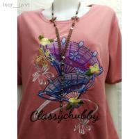 ราคา ▦¤☸ชุดสาวอวบ ชุดสาวอ้วน ชุดเซตกางเกงขา3ส่วนเสื้อคอกลมอก 48-50"เอวฟรีไซส์ ขายาว26"สวยหรู เสื้อคนอวบ คนอ้วน พร้อมส่งค่ะ (11735411927)