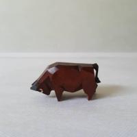 ราคา วัวไม้แกะสลัก ตุ๊กตาไม้ญี่ปุ่น ตุ๊กตาวัว ตุ๊กตามงคล ของนำโชค VINTAGE JAPANESE CARVED WOODEN COW สินค้าญี่ปุ่นมือสอง (26341223668)
