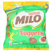 ราคา *พร้อมส่ง* ไมโล นักเก็ตส์ ขนมหวานรสช็อกโกแลต 75กรัม Milo Nuggets Chocolate Flavored Candy 75 grams. (9300383548)