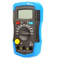 ราคา Tutoushop DM6013L Handheld Digital Capacitance Meter Capacitor พร้อมไฟแบ็คไลท์ LCD (48357964086)