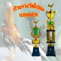 ราคา ถ้วยรางวัลไก่ชน พลาสติก 1เสา 2เสา 4เสา เปลี่ยนหัวได้ คละสี **ทางร้านเลือกลายและสีให้** (7864169240)