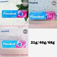 ราคา Fixodent - Denture Adhesive Cream Complete, Original 21,40,68 g ฟิกโซเดนท์ ครีมติดฟันปลอม (24956900759)