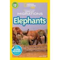 ราคา National Geographic Kids Readers: Great Migrations Elephants (National Geographic Kids Readers: Level 3) [Paperback] (28963992939)