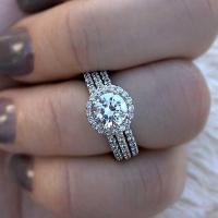 ราคา YooHaeng - RINA Womens Chelsea Solitaire Party Rhodium Ring C0045 (46353774369)