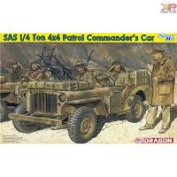 ราคา [Dragon Model] 1/35: SAS 1/4 TON 4x4 PATROL CAMMANDER'S (DRA 6724) (25571150892)