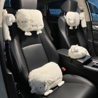 ราคา 【Ready Stock】 Automotive Headrest Neck Pillow Creative Cute Lamb Lumbar Pillow (Car) Waist Support Cushion Car Pillow Suit Shoulder Pad for Women X1sS (26814234952)