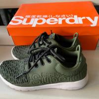 ราคา รองเท้าผ้าใบ Superdry แท้ จาก Shop สีเขียวทหาร (7404624168)