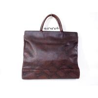 ราคา กระเป๋ามือสอง หนังพิมพ์ลายงู ใบใหญ่ (8341600705)