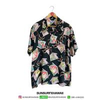 ราคา BEAMS HAWAIAN SHIRT "KABUKI MAKE UP" Size : M (53506687357)
