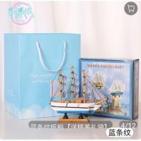 ราคา ของตกแต่งบ้าน วางโชว์ เรือสำเภา ขนาด 15×16 cm. ตั้งโชว์ ตู้โชว์ โต๊ะทำงาน ของขวัญเด็กชาย เรือใบเรือสำเภาขนเงินทอง (23832585780)
