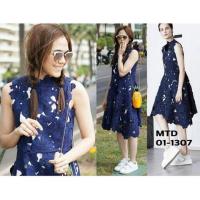 ราคา เดรสสั้นลูกไม้ งานป้าย Matilda sz.m (1245720792)