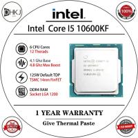 ราคา ใช้ Intel Core I5-10600KF I5 10600KF 4.1 GHz Six-Core Twelve-Thread CPU 65W LGA1200 (43355304968)
