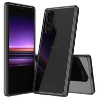 ราคา Vision Armor Case Sony Xperia 5 - Casing Cover Hard Soft Original Black Clear Bening Hitam (40805736356)