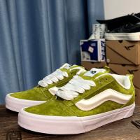 ราคา Vans Knu Skool Moss Green Low cut Casual Board Shoes (51454500884)