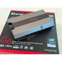 ราคา CREATIVE Sound Blaster G6 External USB Sound Card (มือสอง) (50302272721)