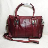 ราคา MERAH [ PRELOVED ] กระเป๋าสะพายหนัง Maroon Red - Wilson Leather (49908306938)