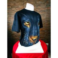 ราคา เสื้อยืด คอกลม สีดำ ROCK CHANG HD35 ลายเสือสีดำ (18672810604)