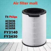 ราคา สำหรับ แผ่นกรอง ไส้กรอง Philips FY3140 FY3430 Series 3000i AC3036 AC3033 AC3055 AC3058 filter air purifier (18870133017)