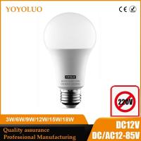ราคา ใหม่ หลอดไฟ Led AC DC 12V 24V 36V 48V E27 3w 6w 9w 12w 15w 12 โวลต์ ประหยัดพลังงาน สําหรับกลางแจ้ง (15392471237)
