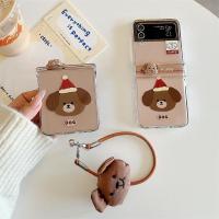 ราคา LUKEN เคสโทรศัพท์สําหรับ Samsung Galaxy Z Flip 6 5 4 3 OPPO ค้นหา N2 Flip N3 Flip น่ารัก 3D สุนัข Hard PC กลับ COver พร้อมโซ่สําหรับ Flip3 Flip4 Flip5 Flip6 N2Flip N3 Flip Z Flip 7 (42505759463)
