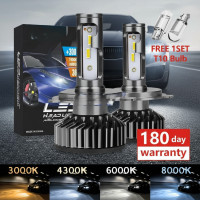 ราคา พรีเมียม 110W 12000LM CSP หลอดไฟหน้ารถยนต์ LED H4 H7 H11 Canbus H1 9005 9006 9012 HB2 HB3 HB4 3000K 4300K 6000K 8000K หลอดไฟ LED ไฟตัดหมอกรถยนต์ 12V (46550832903)