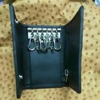 ราคา shark skin holder. ที่เก็บกุญแจหนังปลาฉลามแท้ (24807044067)