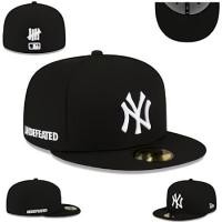 ราคา NY New York Yankees x Undefeated Black White เย็บปักถักร้อย Build Up Cap (24046562091)