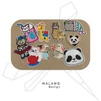 ราคา พร้อมส่ง!! ตัวรีดติดเสื้อ ติดวัสดุผ้า,ตัวการ์ตูนลายปัก, อุปกรณ์ตกแต่งผ้า, Patches (15042220529)