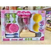 ราคา Kitchen ชุดของเล่นเครื่องปั่นชุดใหญ่ เครื่องปั่นผลไม้ ชุดใหญ่ ใส่ถ่านปั่นได้ เสมือนจริง ของเล่นบทบาทสมมุติ สำหรับเด็ก (18970755803)
