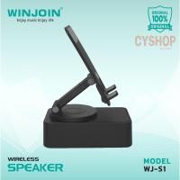 ราคา WINJOIN รุ่น WJ-S1ลําโพงบลูทูธ พร้อมขาตั้งโทรศัพท์ หมุนได้ 360 องศา มีแบตในตัว 500mah (28456177917)