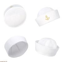 ราคา Sweetyvic Unisex หมวกสไตล์กัปตันยอร์ชสำหรับผู้ใหญ่ ออกแบบเหมือนกัปตันเรือยอร์ช มาพร้อมลายปัก (49706427255)