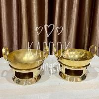 ราคา เตาทองเหลืองสำหรับกระทะ เตาอุ่นร้อน (9564020797)