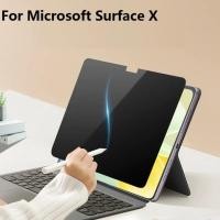 ราคา Matte Privacy Screen Protector สําหรับ Microsoft Surface Pro 12 11 10 9 8 7 6 5 4 3 X 12.3 GO 2 3 4 แล็ปท็อป 1 2 3 4 Book 1 2 3 13.5 15 นิ้ว Anti-Glare Anti-Spy PET ฟิล์มนุ่ม (50806683681)