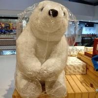 ราคา พร้อมส่ง ตุ๊กตาหมีขาวขั้วโลกไซส์ยักษ์ Polar bear AMUSEขนาด24นิ้ว (60cm) มีป้ายผ้าลิขสิทธิ์แท้ญี่ปุ่น (28605061095)