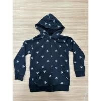 ราคา ส่งต่อเสื้อคลุมกันหนาวเด็ก size 4-7 ขวบ สีดำ สกรีน adidas ส่งฟรี (48102068572)