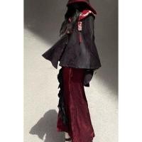 ราคา Dark Series Snake Elements ใหม่สไตล์จีนปรับปรุงCheongsam lolita ชุดงูสาวเสื้อคลุมชุด Fishtail กระโปรง (56108186979)