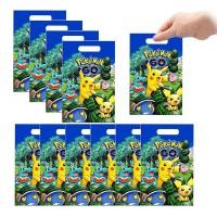ราคา 10/20/30 ชิ้น Pokemon Party Pikachu ถุงของขวัญเด็ก Candy Treat กระเป๋าอุปกรณ์ Goodie ถุงของขวัญสําหรับเด็กวันเกิด (27969941765)