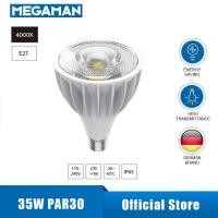 ราคา หลอดไฟ LED PAR30 35W ขั้วหลอดแบบเกลียว E27 แสง Cool white IP65(กันน้ำ) (26304099263)