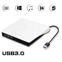 ราคา EXTERNAL DVD-RW DRIVE USB3.0 สีขาว (13192460820)